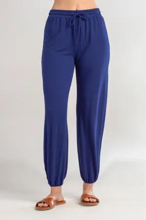Red Haute Ankle Jogger Pants