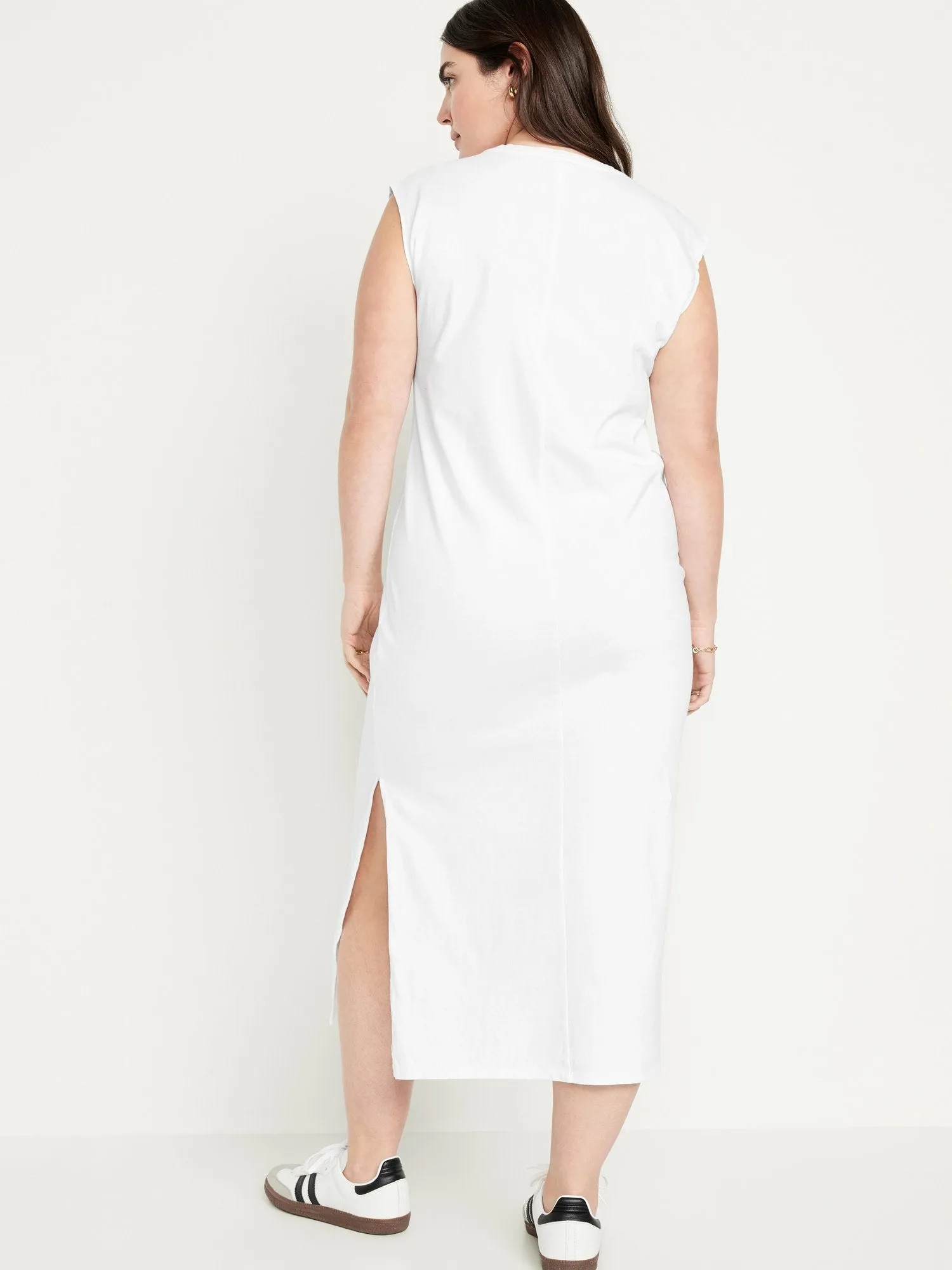 Sleeveless Maxi Column Dress for Women