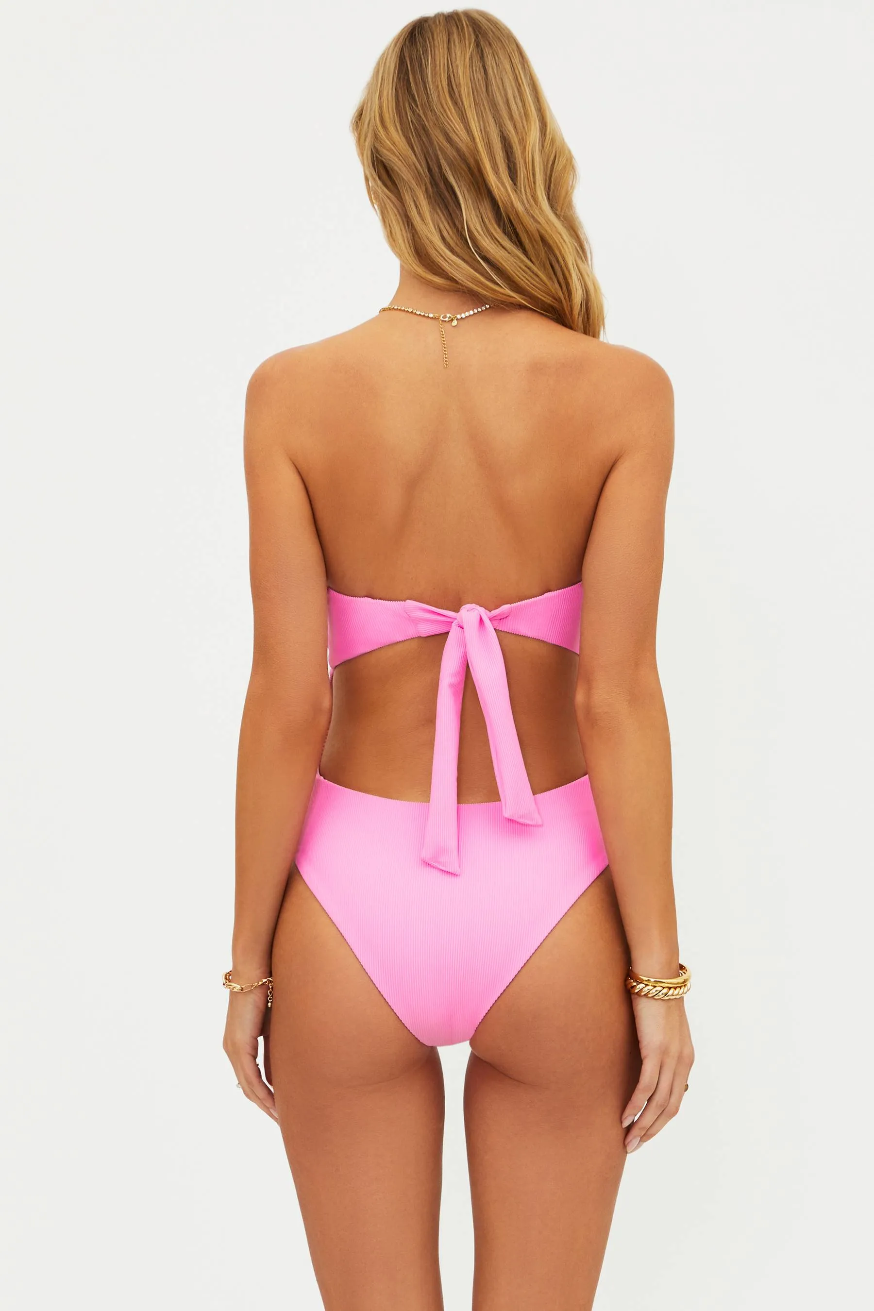 Stassia One Piece Prism Pink Beach Riot