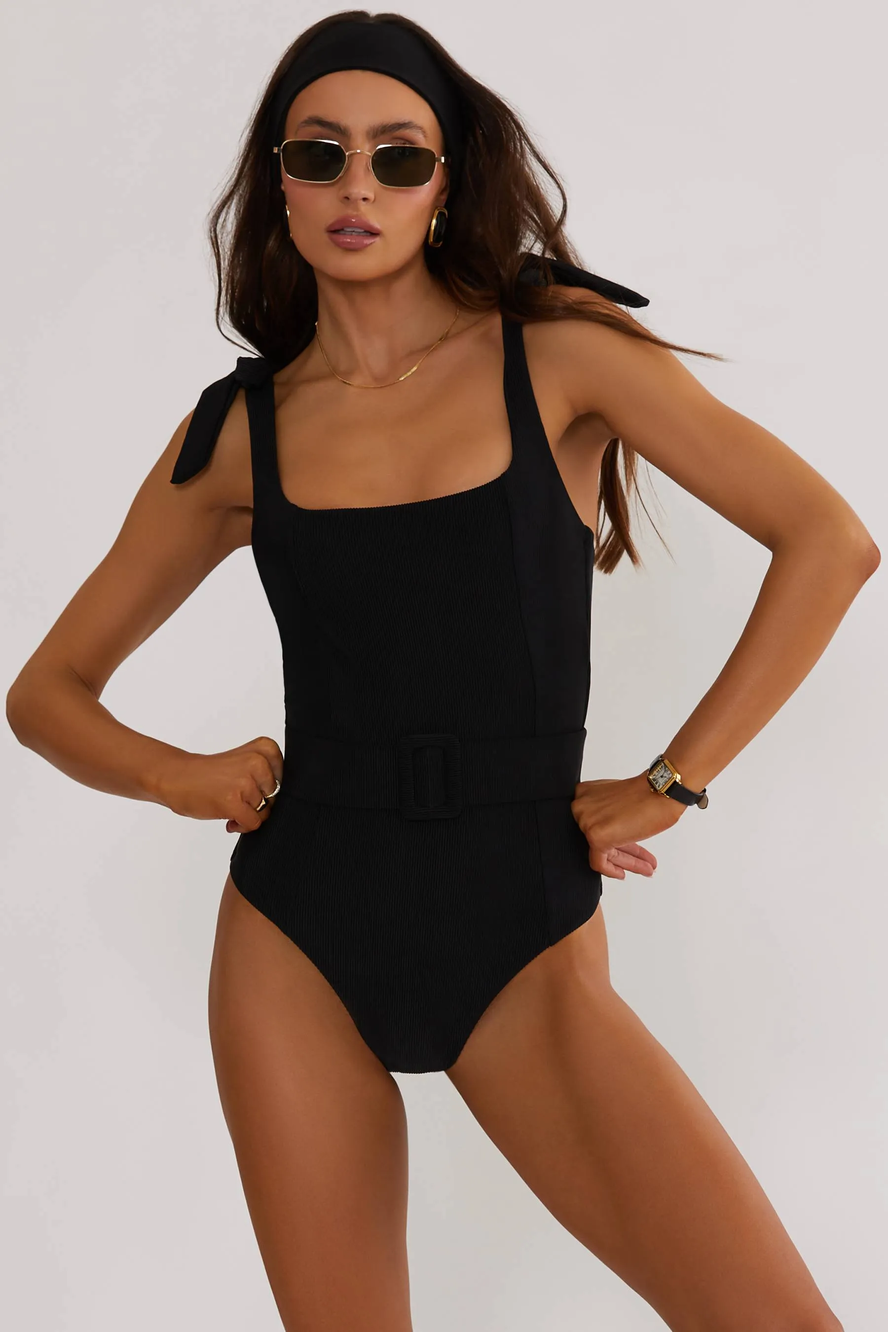 Sydney One Piece Black Beach Riot