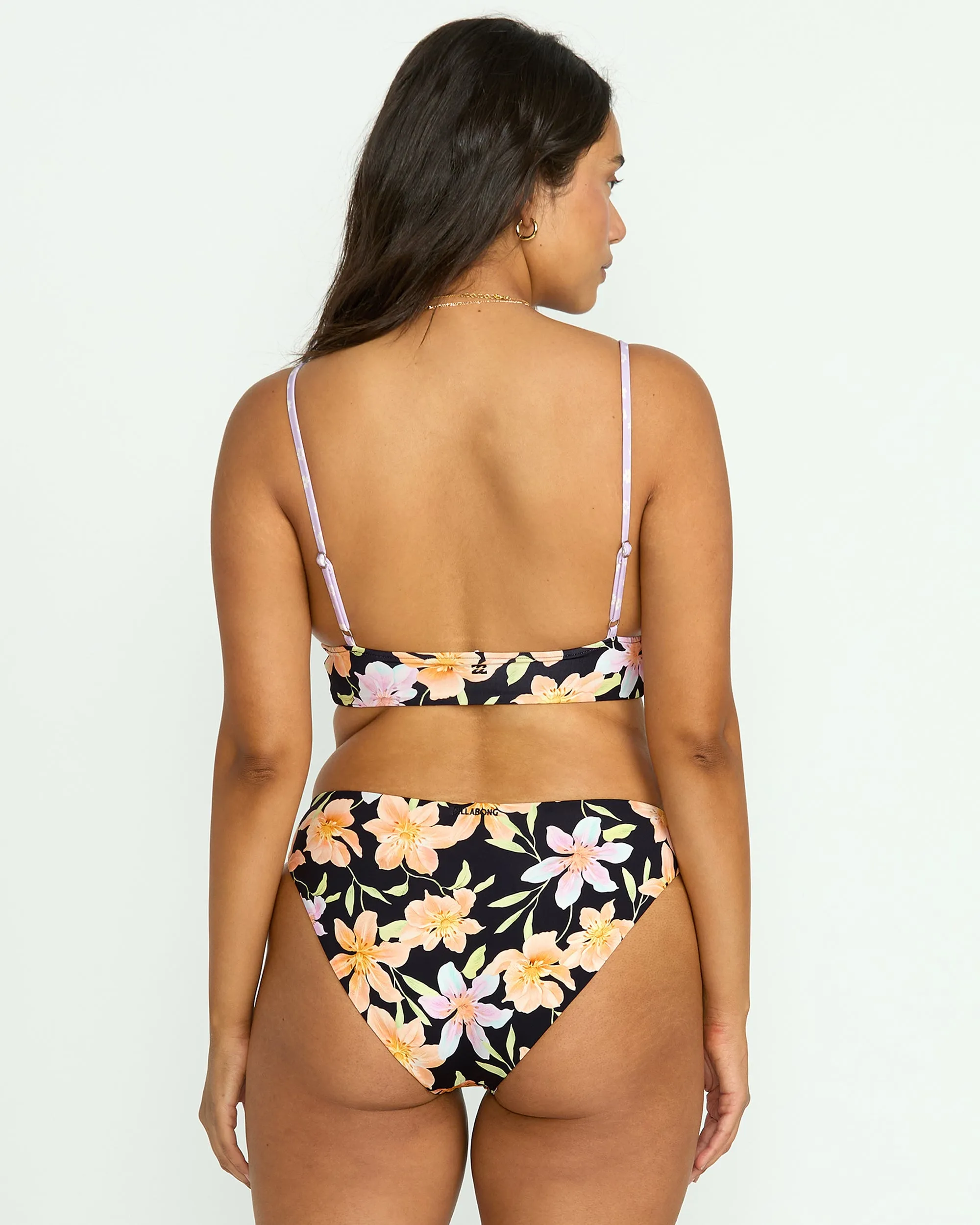 Twin Sol Reversible V Neck Cami Bikini Top - Multi Billabong