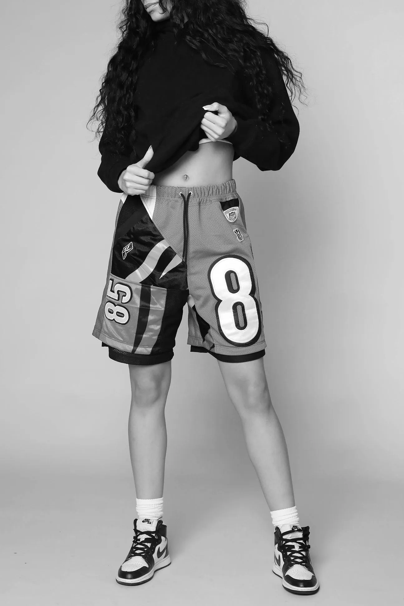 Unisex Rework Bills NFL Jersey Shorts - Women-L, Men-M Frankie