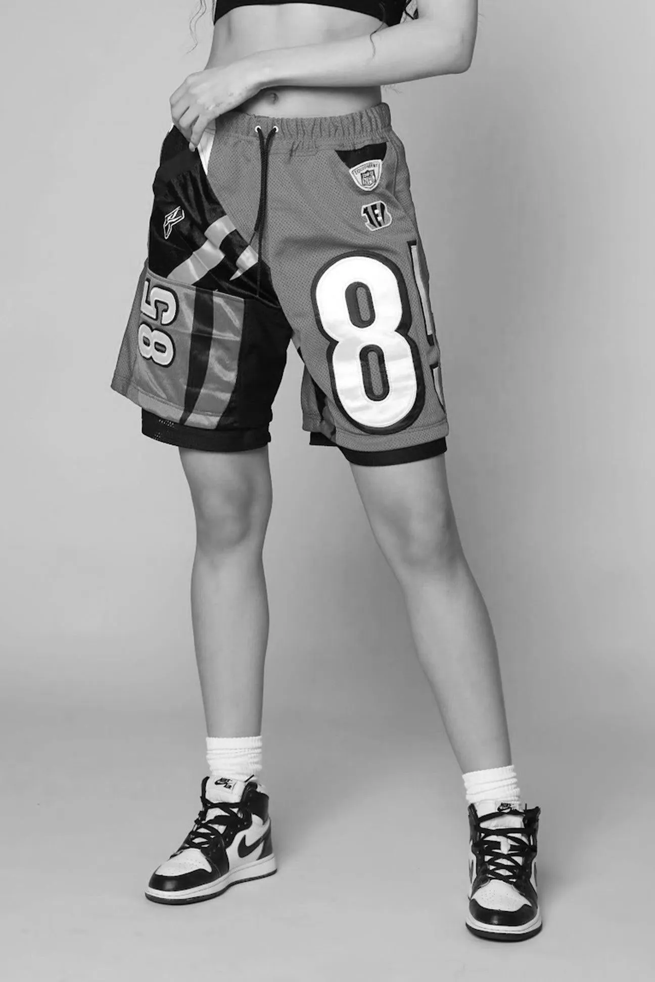 Unisex Rework Starbury Jersey Shorts - Women-S, Men-XS Frankie