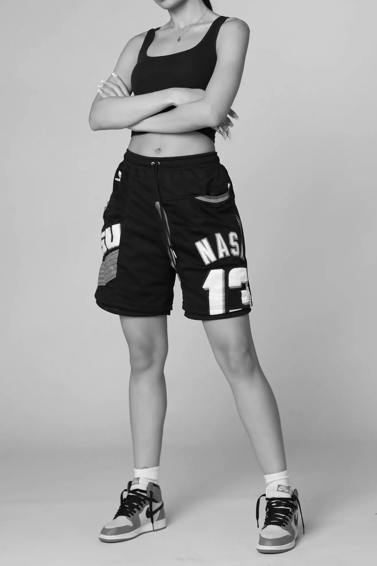 Unisex Rework Starbury Jersey Shorts - Women-S, Men-XS Frankie