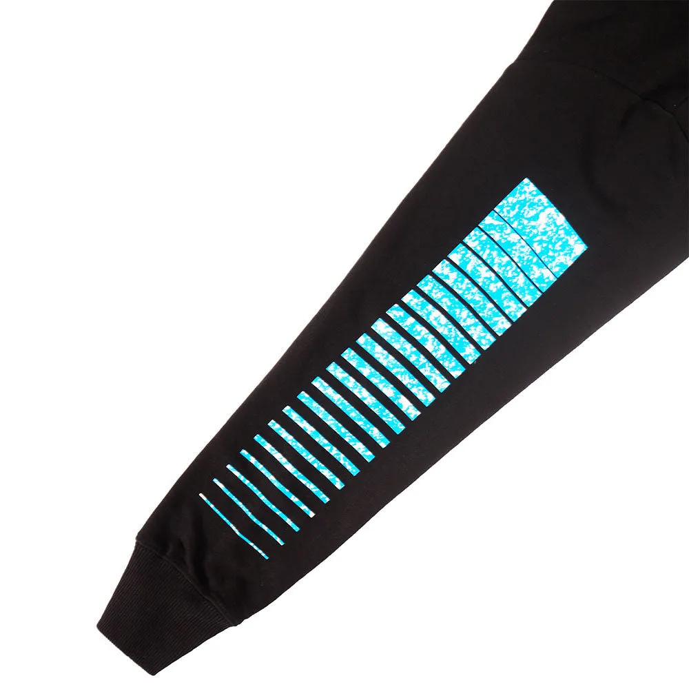 WMNS Splash Hoodie in Black/Blue Ballislife
