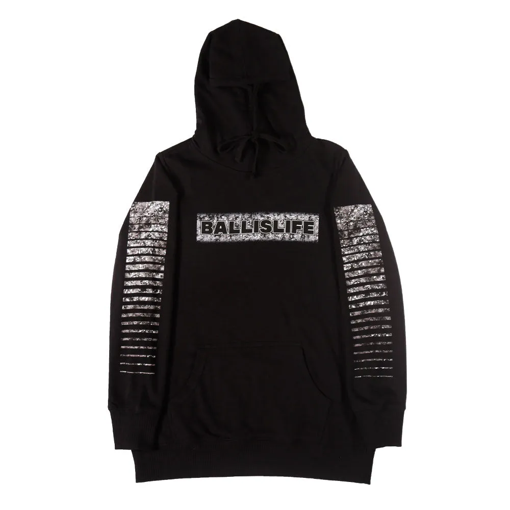 WMNS Splash Hoodie in Black/Grey Ballislife