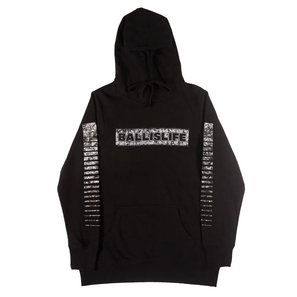 WMNS Splash Hoodie in Black/Grey Ballislife