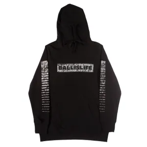 WMNS Splash Hoodie in Black/Grey Ballislife