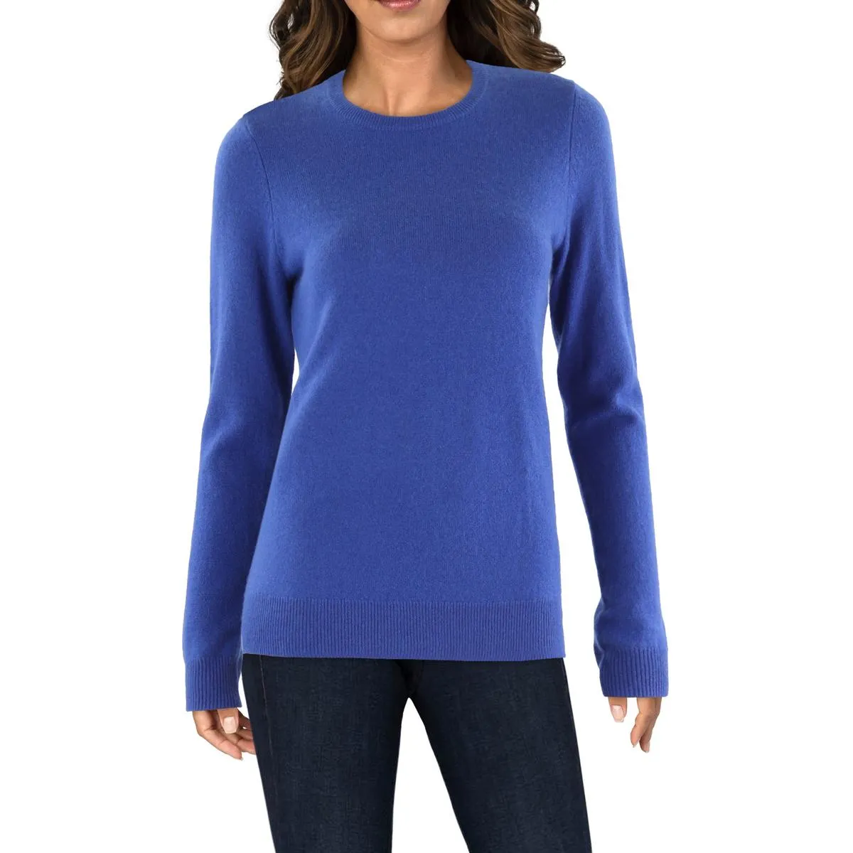 Womens Cashmere Crewneck Sweater