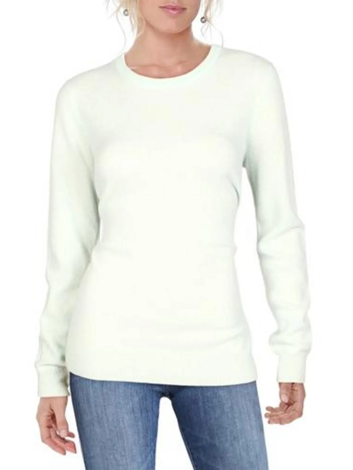Womens Cashmere Crewneck Sweater