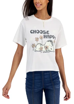Women's Graphic Printed T-Shirt,Off White