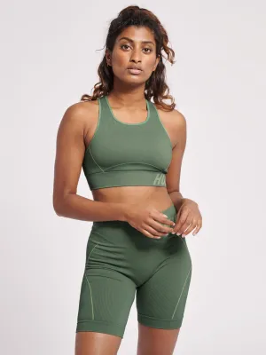 Women's Ribbed Sport Top,Olive
