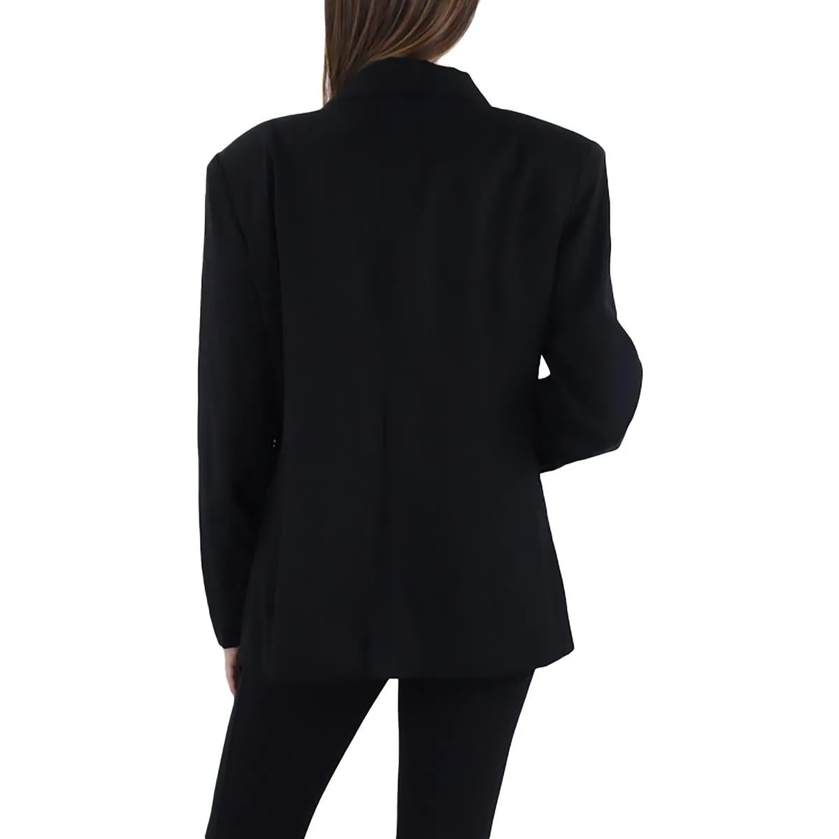 Womens Suit Separate Office One-Button Blazer